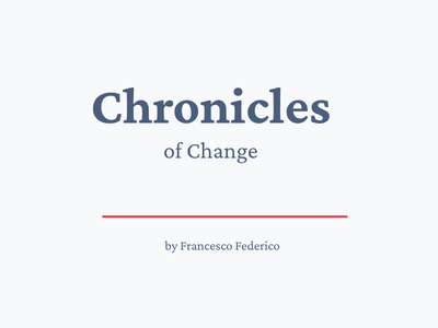 Chronicles of Change Newsletter